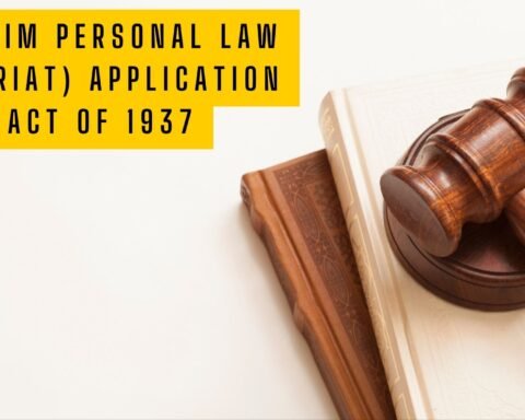Muslim Personal Law (Shariat) Application Act 1937, Lawforeverything
