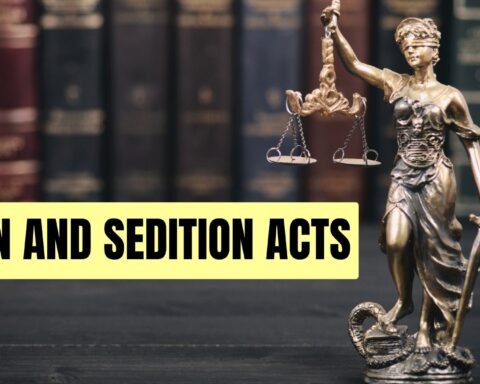 Alien and Sedition Acts of 1798, Lawforeverything
