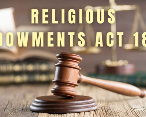 Religious Endowments Act 1863, Lawforeverything