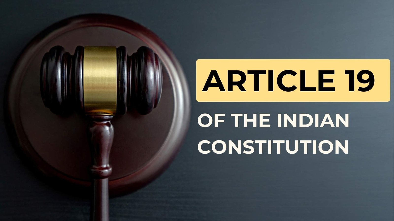 Article 19 of Indian Constitution, Lawforeverything