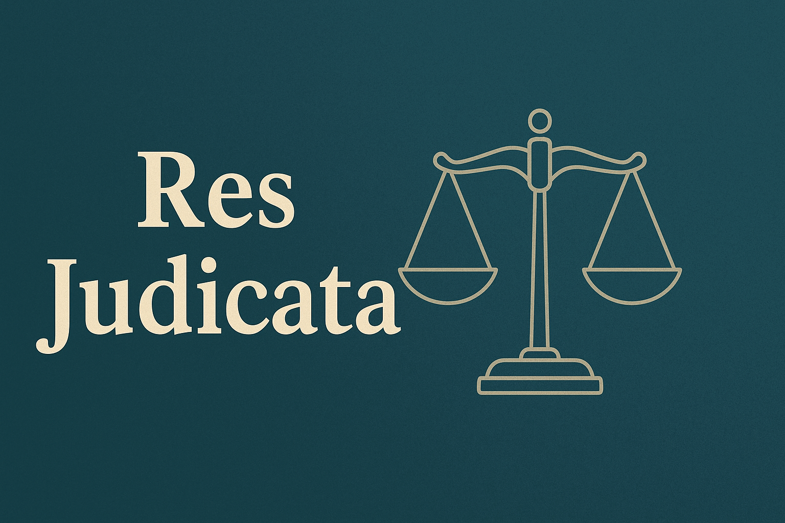 Res Judicata, Lawforeverything