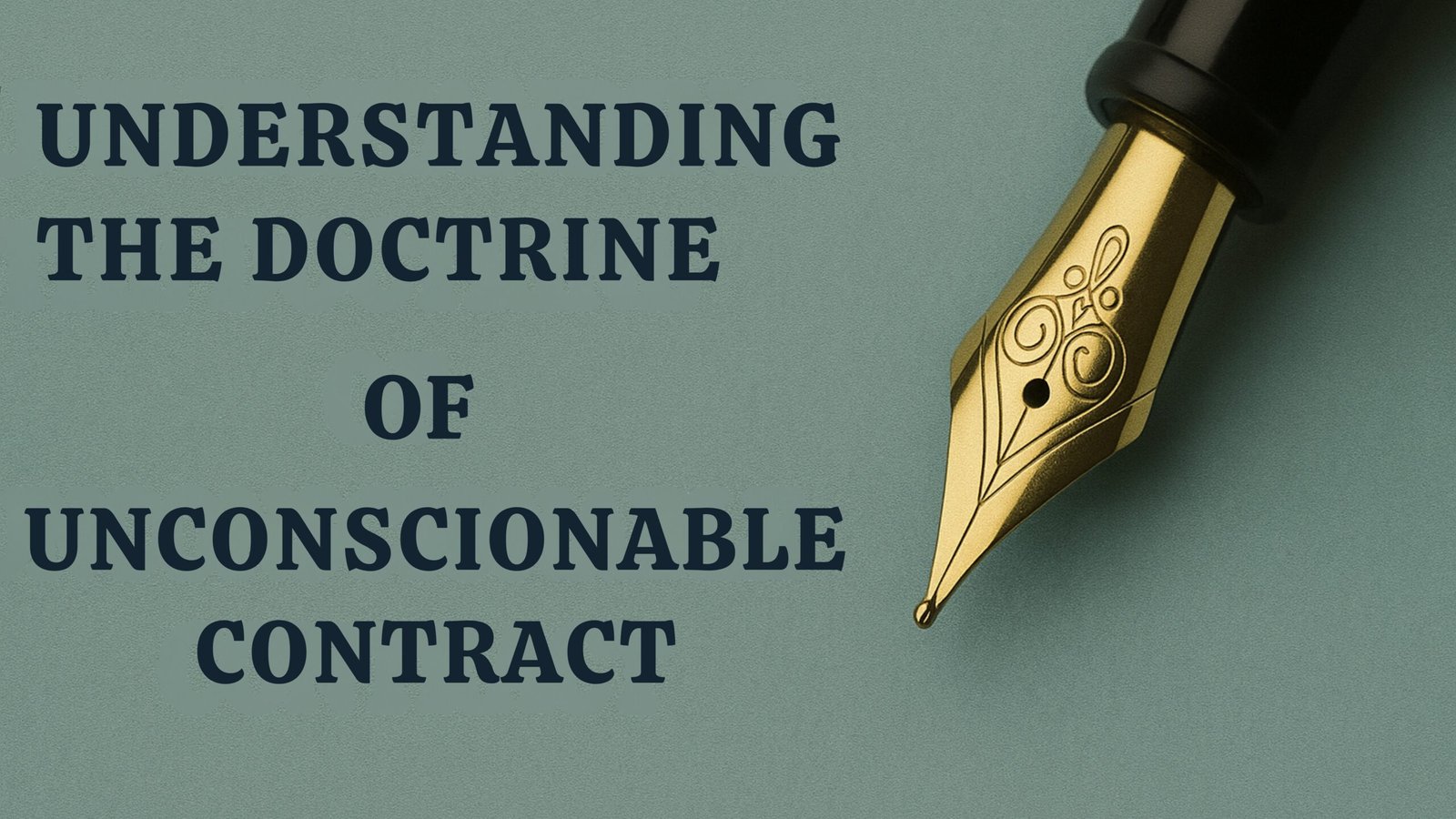 Doctrine of Unconscionable Contracts, Lawforeverything