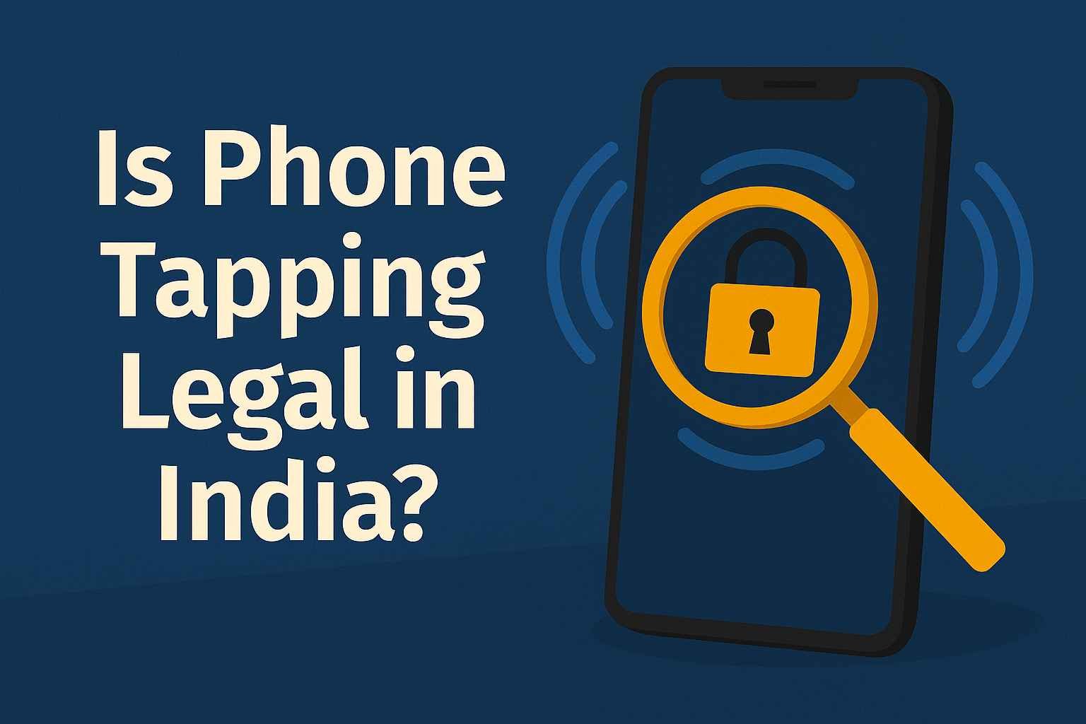 Is Phone Tapping Legal in India,Lawforeverything