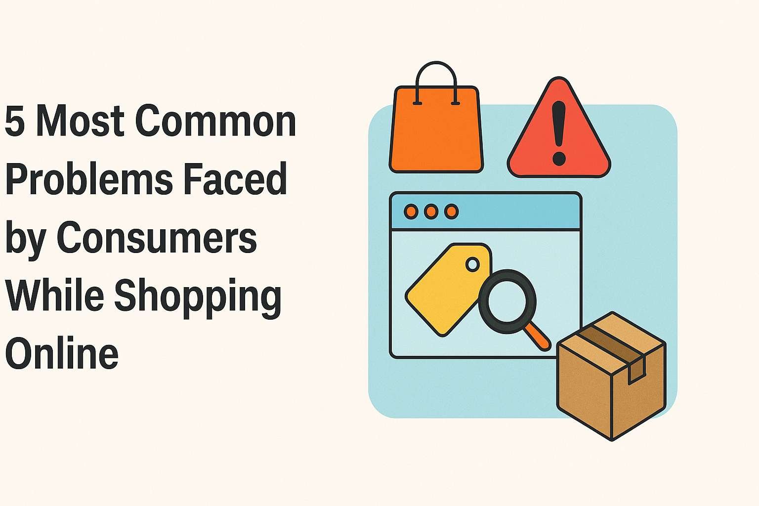5 Most Common Problems faced by Consumers while Shopping Online,Lawforeverything