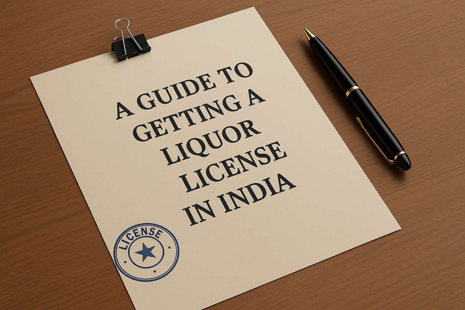 A Guide to getting a Liquor License in India,Lawforeverything