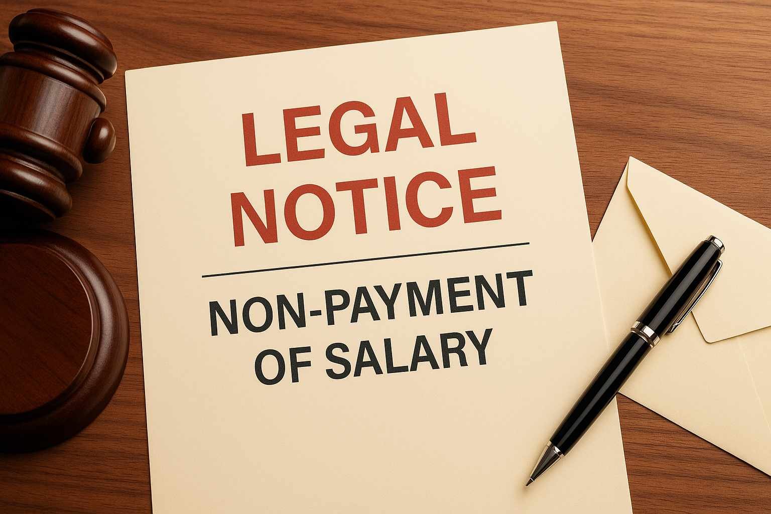 How to Send Legal Notice for Non-Payment of Salary in India, Lawforeverything